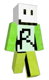 white and blue romance Minecraft skin — Classic model