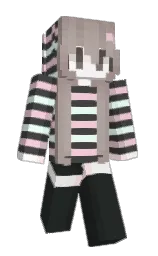 MicheaI's Minecraft skin wearing the Builder cape