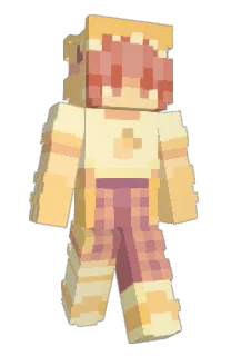 Front of Minecraft skin