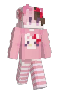 Front of pinkmallows's skin