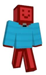maroon and persian red Minecraft skin — Classic model — first worn by SpatenAuge00397