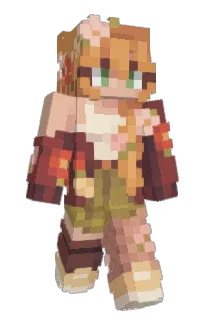 Front of Weafles's skin