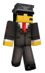 Razzorfin's Minecraft skin wearing the Yearn cape