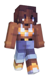 Front of KJisDope's skin