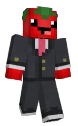 DiamondKing2008's Minecraft skin wearing the Copper cape