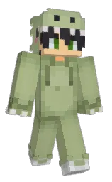 swamp green and locust Minecraft skin — Classic model — first worn by Zudove