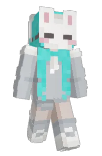 Front of SansiVT's skin