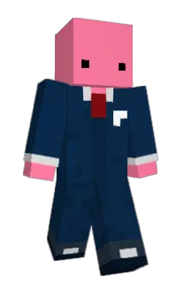 Front of pinkbanner's skin