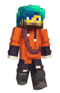Front of Fjorlen's skin