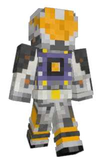 Front of kossmonaut's skin