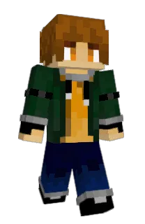 Front of Ginub's skin