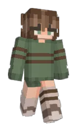 freya_x's Minecraft skin wearing the Migrator cape