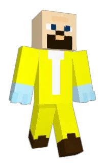 Front of buckche's skin