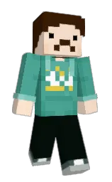GreenGiraffe07's Minecraft skin wearing the Founder's cape