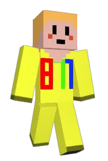 877er Minecraft avatar full body