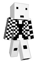 Rationales's Minecraft skin wearing the Migrator cape