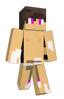 Front of Minecraft skin