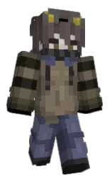 soya bean and tundora Minecraft skin — Classic model — first worn by not__Kitty