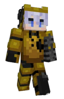Front of Imogenic's skin