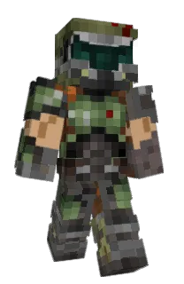 Front of HeroGabe's skin
