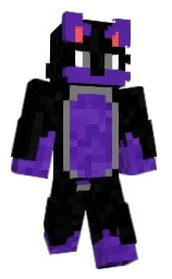 black and daisy bush Minecraft skin — Classic model