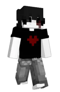 Front of desmoronando's skin