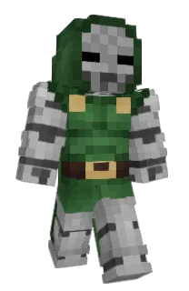 Front of Cibr's skin