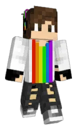 IceQaan's Minecraft skin wearing the Migrator cape
