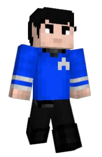Front of Minecraft skin