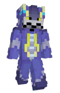 Front of CIim's skin