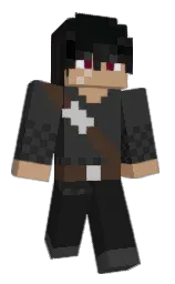 mine shaft and cod gray Minecraft skin — Slim model — first worn by Melatonon