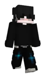 cod gray Minecraft skin — Slim model — first worn by Gooberologist