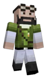 Seasmy's Minecraft skin wearing the Migrator cape