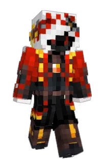 Front of JustFaust's skin
