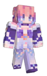 ahrielica's Minecraft skin wearing the 15th Anniversary cape