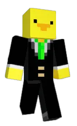 black and broom Minecraft skin — Classic model