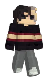 cinder and corduroy Minecraft skin — Slim model — first worn by reigncnn