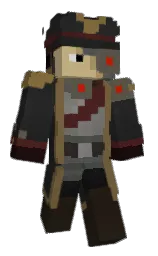 SomeHai's Minecraft skin wearing the Migrator cape