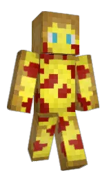 KrassePizza's Minecraft skin wearing the Migrator cape
