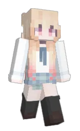Slim Minecraft skin