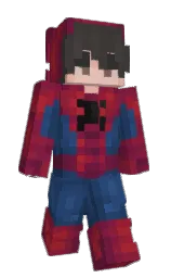 claret and old brick Minecraft skin — Slim model — first worn by Myph0_mx