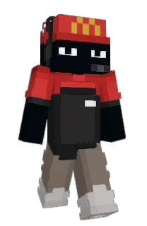 Front of pontolif's skin