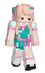 champagne and java Minecraft skin — Slim model — first worn by carrot_guuu