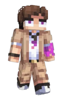 Front of JustListy's skin