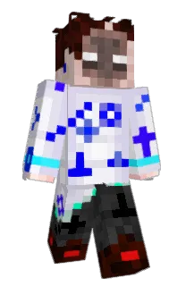Front of BlowMyStraw's skin