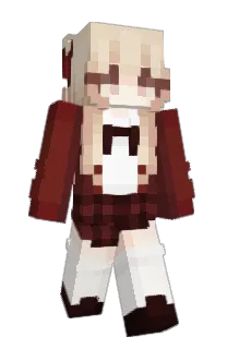 Front of Eniva's skin
