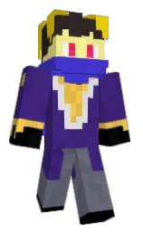 NGDuk's Minecraft skin wearing the Pan cape