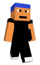 BRABoodo's Minecraft skin wearing the Menace cape