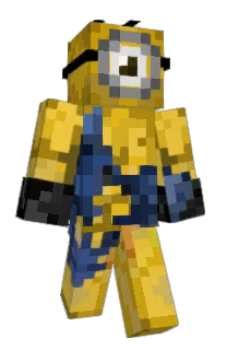 Front of Skrttpurp's skin