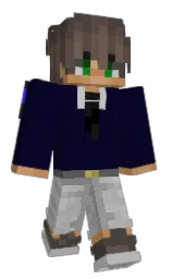 black pearl and armadillo Minecraft skin — Slim model — first worn by L1nus4621
